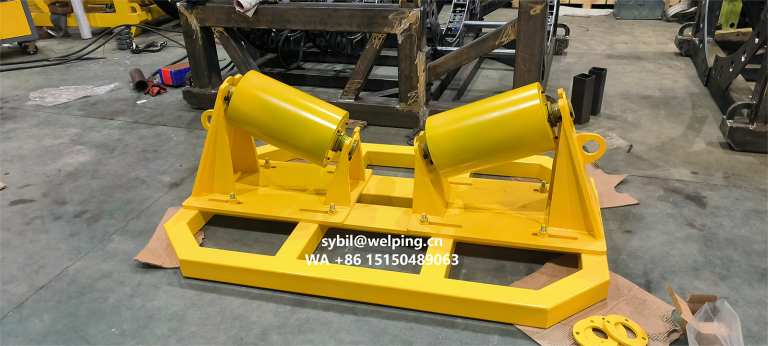 Welping Customize the 2250mm Pipe Roller Stand for PE Butt Fusion