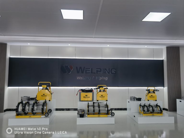 Welping HDPE Butt Welding Machine Samples Ready for Use